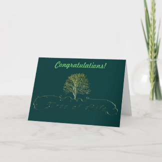 ARBRE DE VIE Cartes de voeux celtiques