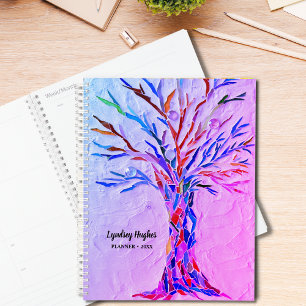 Arbre De Vie Couleurs Arc-En-Ciel Planificateur Pe