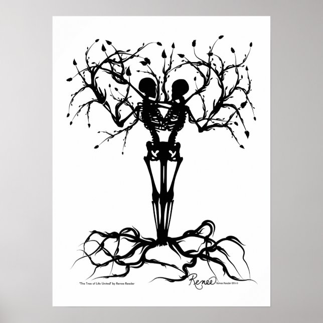 Arbre de vie ensemble Poster (Devant)