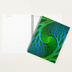 Arbre De Vie Fractale Spirale
