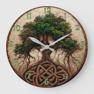 Arbre de vie grande horloge