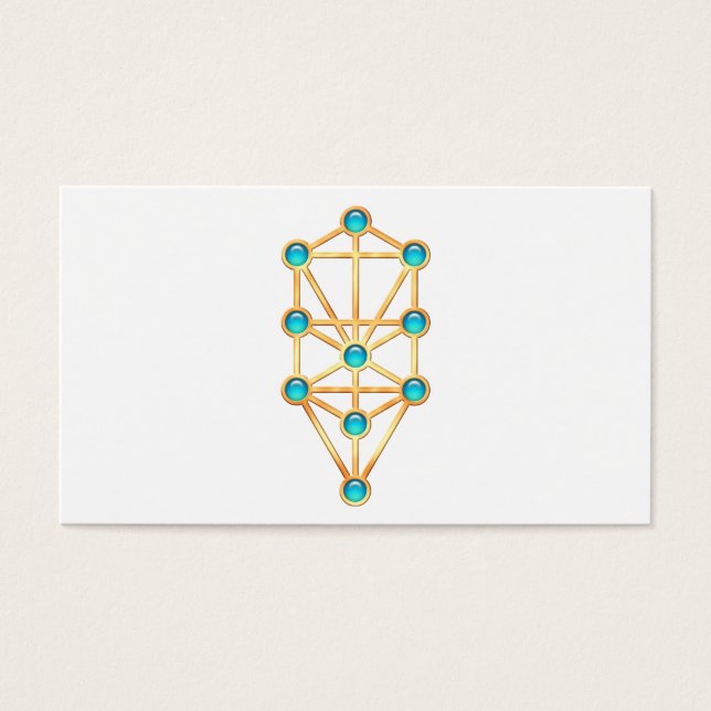 Arbre de vie, Kabbalah, Sephiroth (Devant)