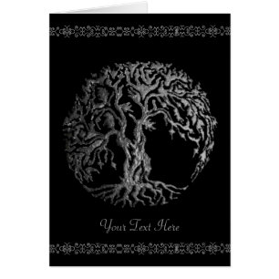 Arbre de vie Mehndi (henné) (argent)