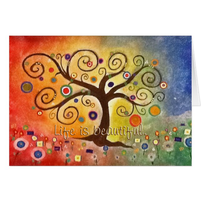 Arbre des beaux-arts de belle peinture (Devant horizontal)