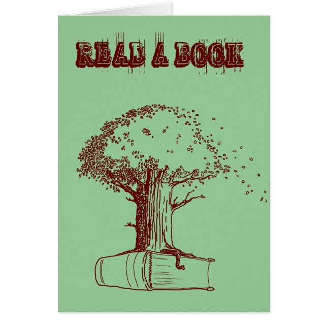 Arbre et un livre (Devant)