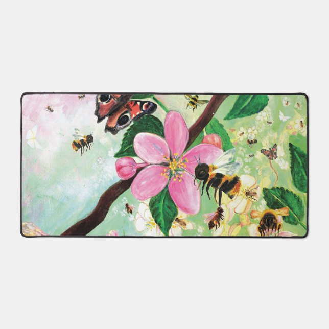 Arbre florissant avec les abeilles (Recto)