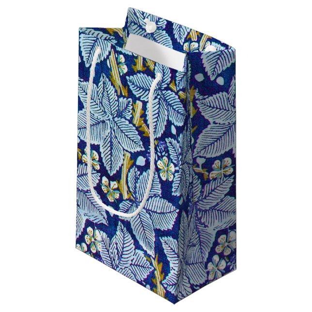 Arbre framboise, William Morris Petit sac cadeau (Devant Angle)