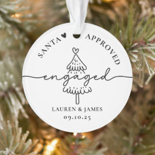 Arbre minimal Notre premier couple engagé de Noël