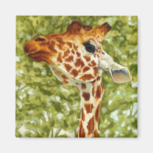 Arbre Topper - aimant de girafe