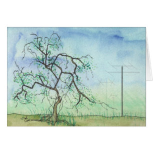 Arbre tordu avec 3 antennes