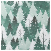 Arbres d'hiver Forêt À feuillage persistant paysag