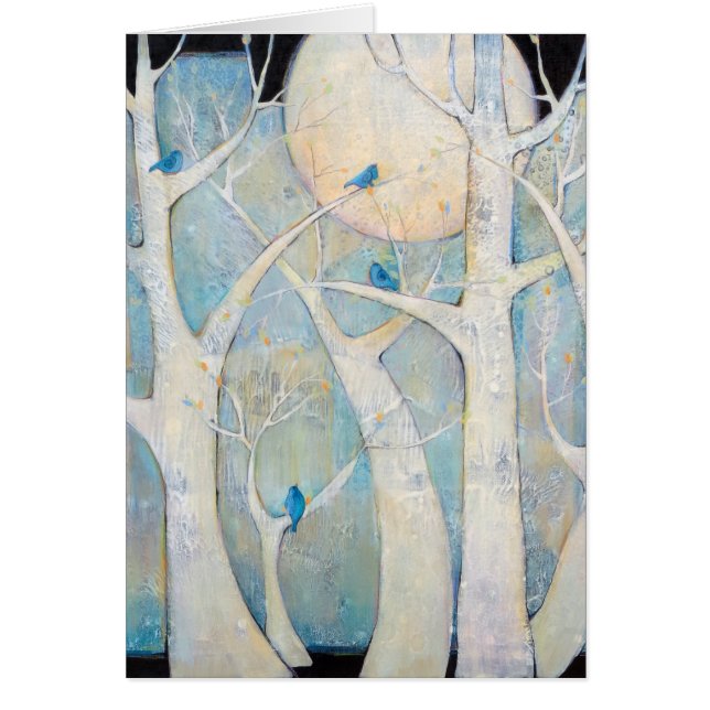Arbres et oiseaux (Devant)
