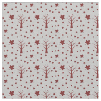 Arbres et tissu Motif Feuille