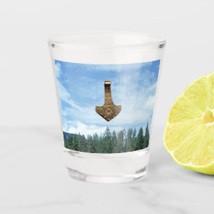 Arbres Gold Thor Hammer verre abattu