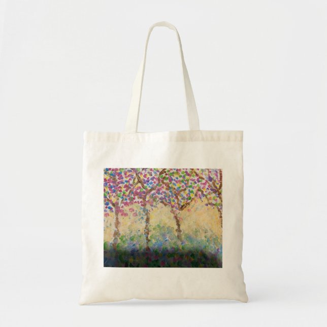Arbres impressionnistes sur sac (Devant)
