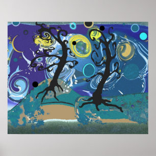 Arbres - " Le Melvin's " Poster