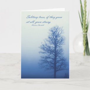 Arbres solitaires se développent fortement - Carte