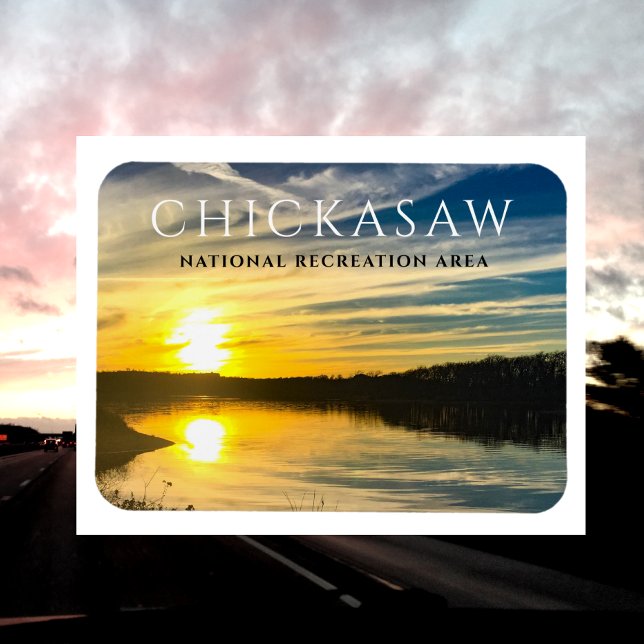 Arbuckles-See, Chickasaw National Rec Area Magnet (Von Creator hochgeladen)