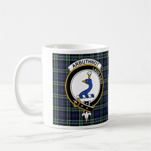 Arbuthnot Clan Abzeichen Kaffee Tasse - Größe 11oz