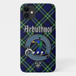 Arbuthnot Clan Abzeichen & Tartan Phone Case