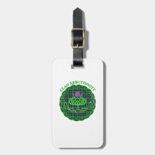 Arbuthnott Scottish Tartan Celtic Thistle Gepäckanhänger