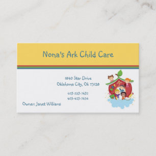 Arc Child Care Business Card Visitenkarte