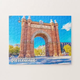 Arc de Triomf, Barcelona, Spanien