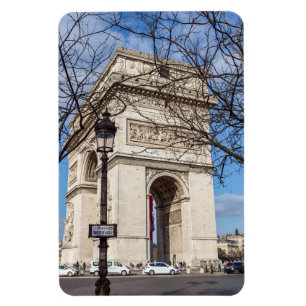 Arc de Triomphe in Paris, Frankreich Magnet