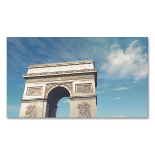Arc de triomphe magnetische visitenkarte