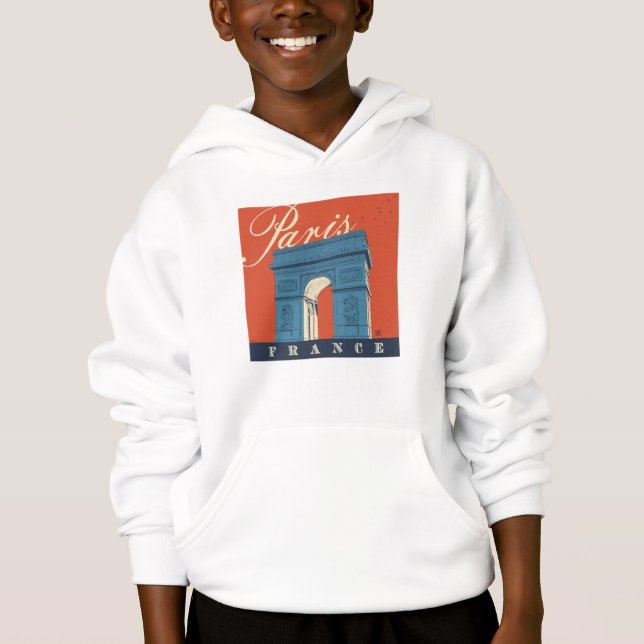 Arc de Triomphe | Paris, Frankreich Hoodie (Vorderseite)