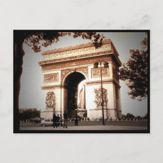 Arc de Triomphe Postkarte