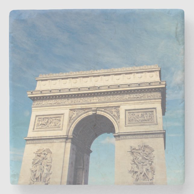Arc de triomphe steinuntersetzer (Vorderseite)