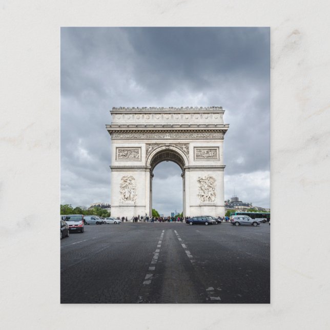Arc de Triumph Postkarte (Vorderseite)