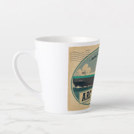 ARC Ehren-Postkarten-Latte-Mug Milchtasse