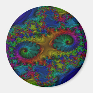 Arc en arc-en-ciel - Magnet circulaire