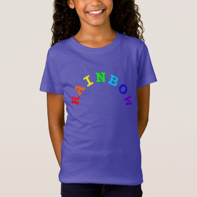Arc en arc-en-ciel T-Shirt (Enfant) (Devant)