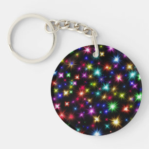 Arc-en-ciel brillant Étincelles, Étoiles et feux d