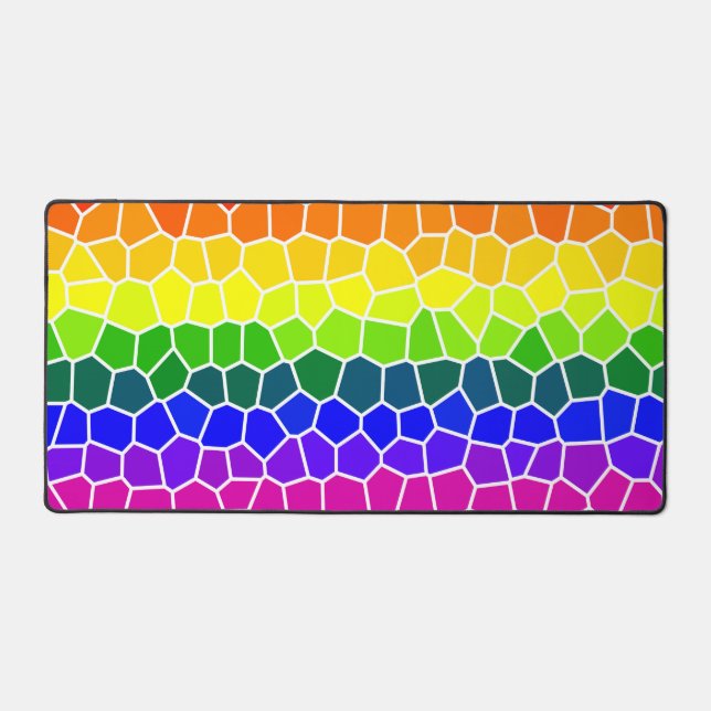Arc-en-ciel Couleurs Design Gay pride LGBTQ (Recto)