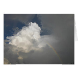 Arc-en-ciel de l'espoir ~ Bénédiction et carte de 