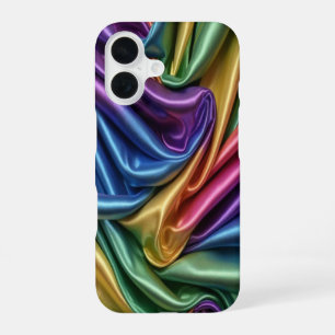Arc-en-ciel en soie - iPhone 16 Coque