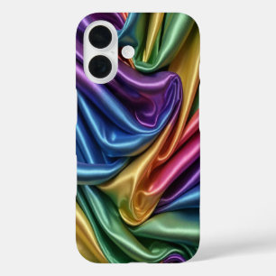 Arc-en-ciel en soie - iPhone 16 Coque