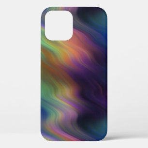 Arc-en-ciel foncé des couleurs Coque Abstrait-Mat