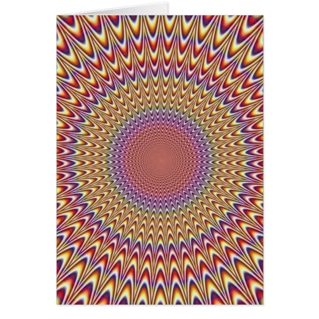 Arc-en-ciel hypnotique de cercle d'illusion (Devant)