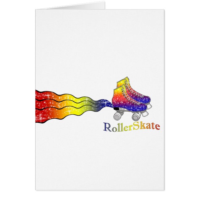 Arc-en-ciel Rollerskates (Devant)