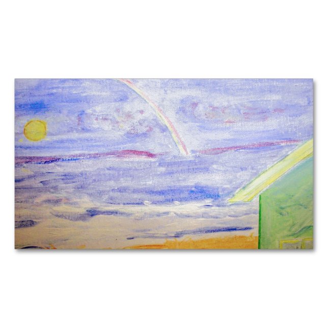 Arc en ciel sur la carte     OceanBusiness Card (devant)