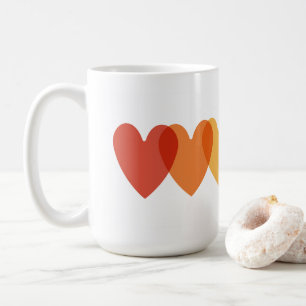 Arc-en-ciel 🌸 tasse à café 15oz