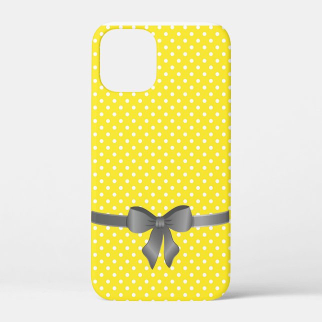 arc gris sur points polkaCase-Mate coque iphone (Verso)
