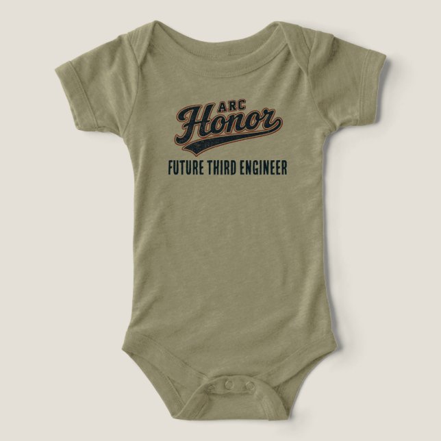 ARC Honor Future Third Engineer Baby One-Z (Design Vorderseite)
