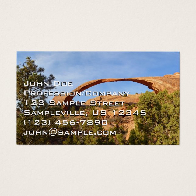 Arc paysager au Parc national des Arches (Devant)