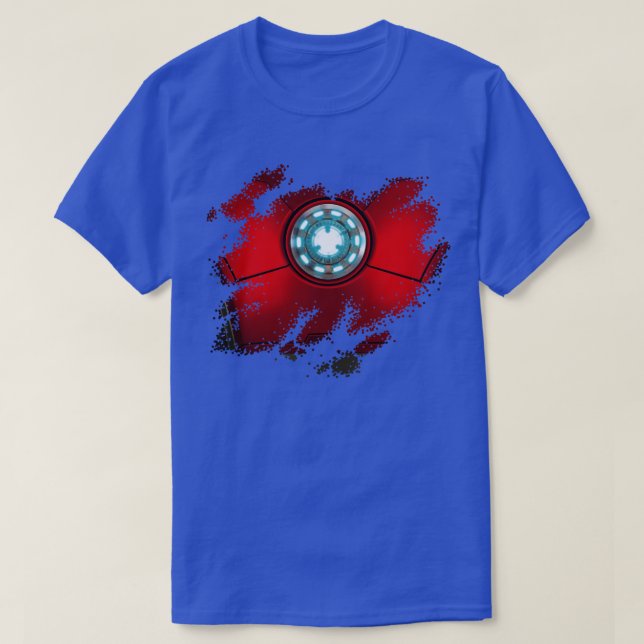 Arc Reactor eiserner Rüstungsmann T-Shirt (Design vorne)